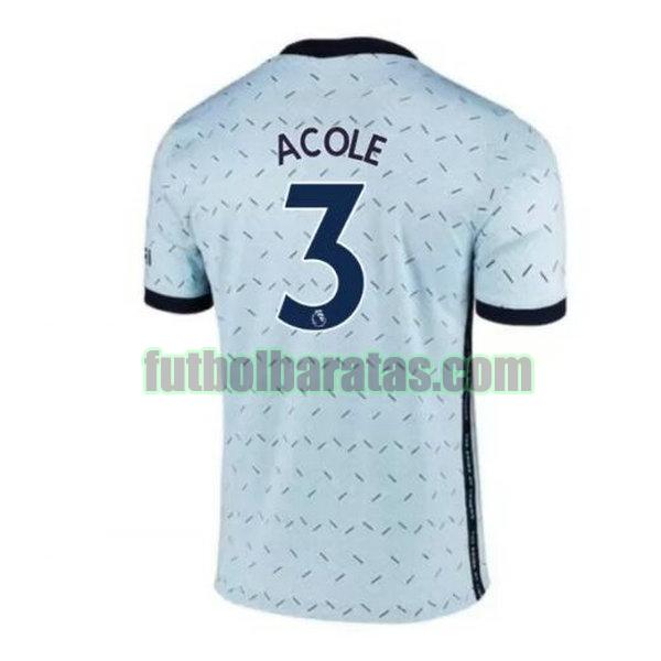 camiseta a.cole 3 chelsea 2020-2021 segunda