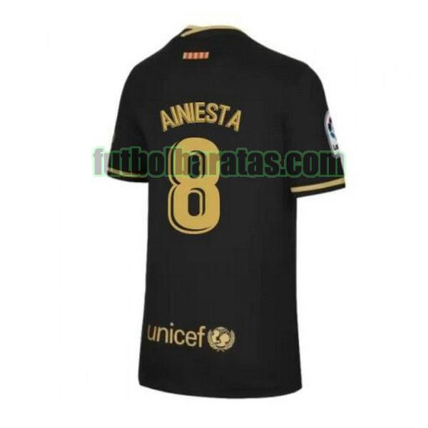 camiseta a.iniesta 8 barcelona 2020-2021 segunda