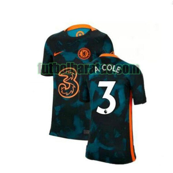 camiseta a cole 3 chelsea 2021 2022 verde segunda