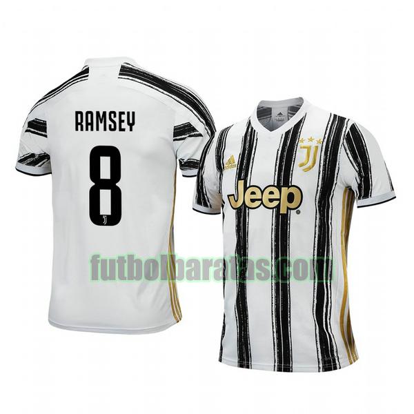 camiseta aaron ramsey 8 camiseta juventus 2020-2021 primera