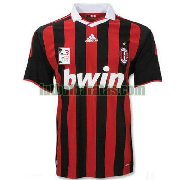 camiseta ac milan 2009-2010 rojo primera