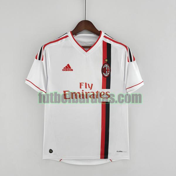 camiseta ac milan 2011 2012 blanco segunda