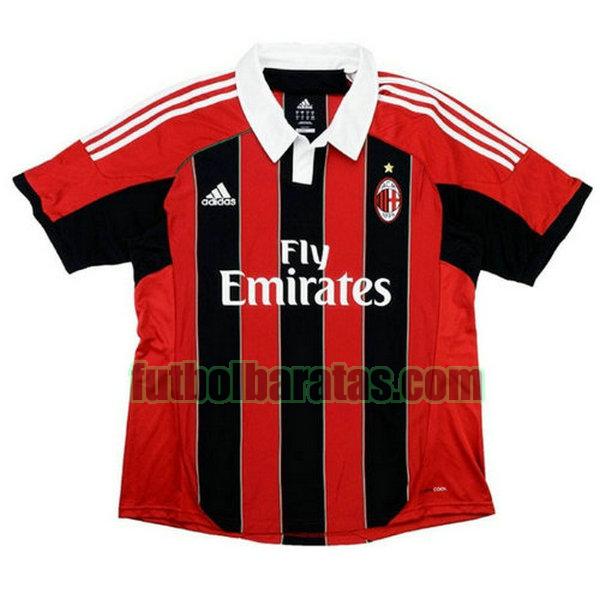 camiseta ac milan 2012-2013 rojo primera