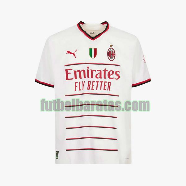 camiseta ac milan 2022 2023 blanco segunda