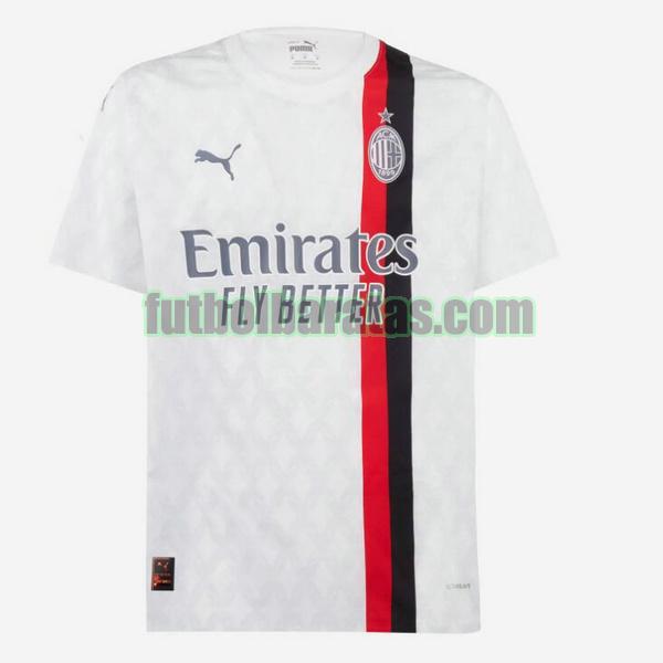 camiseta ac milan 2023 2024 blanco segunda