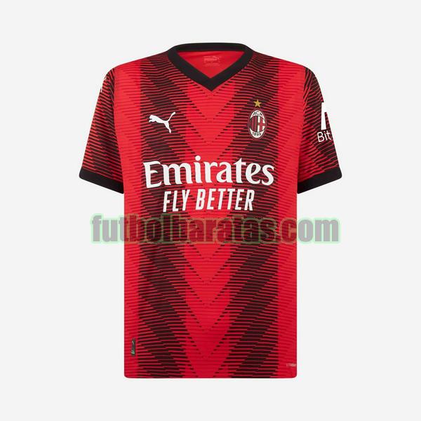 camiseta ac milan 2023 2024 rojo primera