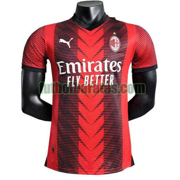 camiseta ac milan 2023 2024 rojo primera player