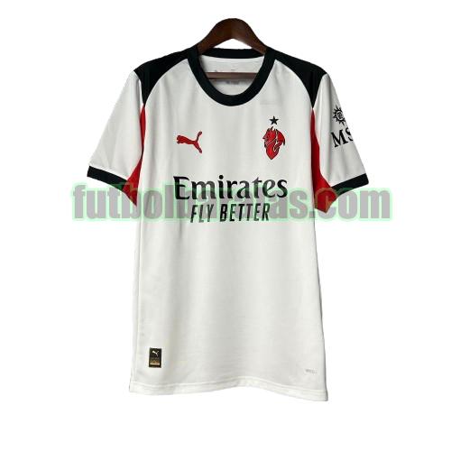 camiseta ac milan 2025 2026 blanco segunda