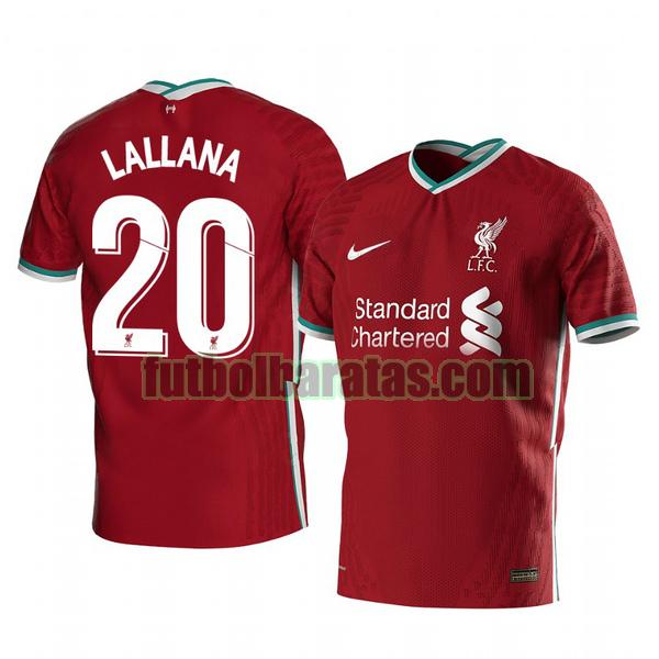 camiseta adam lallana 20 camiseta liverpool 2020-2021 primera