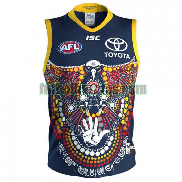 camiseta adelaide crows 2020 azul indigenous