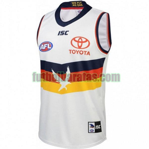 camiseta adelaide crows 2020 blanco segunda guernsey