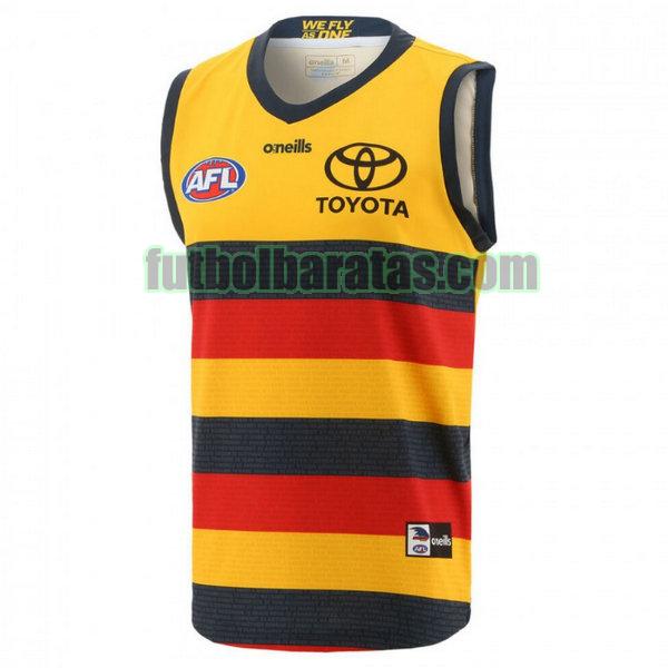 camiseta adelaide crows 2021 amarillo segunda