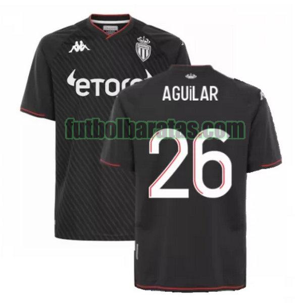 camiseta aguilar 26 monaco 2021 2022 negro segunda