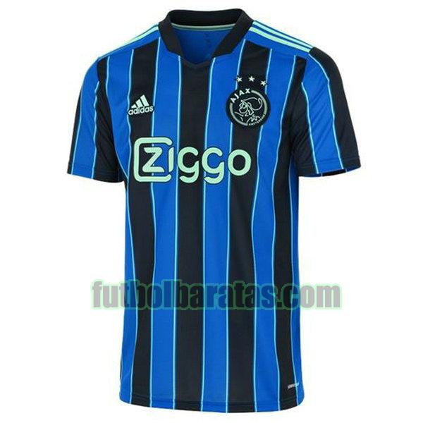 camiseta ajax 2021 2022 azul segunda