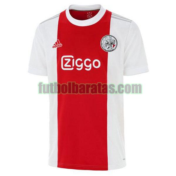 camiseta ajax 2021 2022 rojo blanco primera equipacion