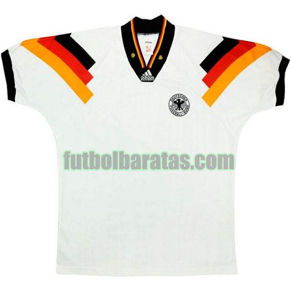 camiseta alemania 1992 blanco primera