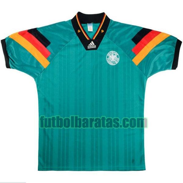 camiseta alemania 1992 verde segunda