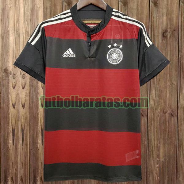 camiseta alemania 2014 rojo segunda