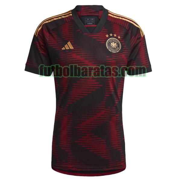 camiseta alemania 2022 rojo segunda