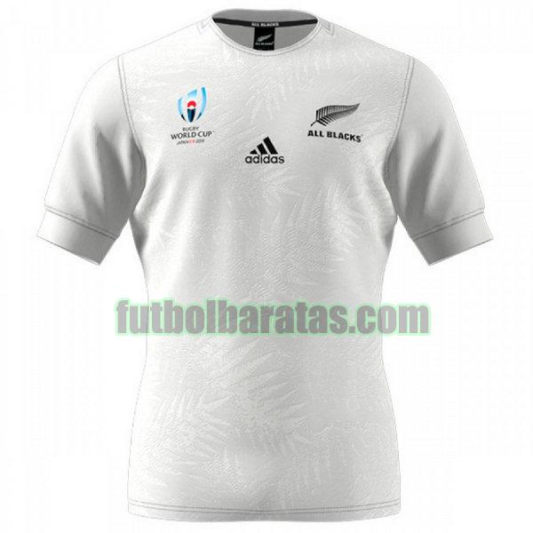 camiseta all blacks 2019 blanco y3 segunda