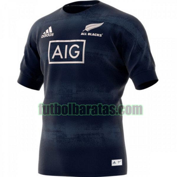 camiseta all blacks 2019 negro parley