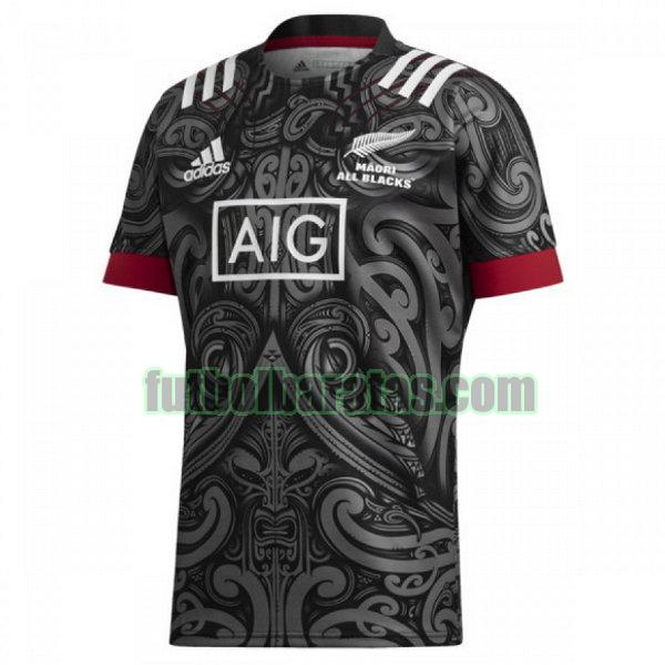 camiseta all blacks 2020 marrón maori