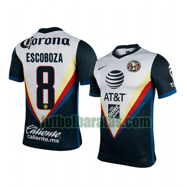 camiseta alonso escoboza 8 camiseta club america 2020-2021 segunda