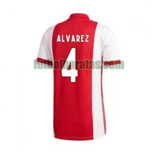 camiseta alvarez 4 ajax 2020-2021 primera