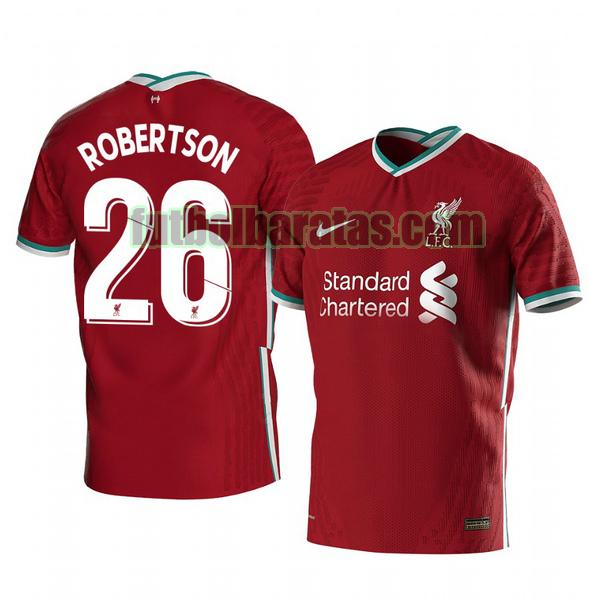 camiseta andrew robertson 26 camiseta liverpool 2020-2021 primera