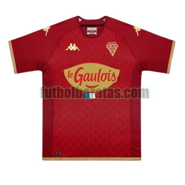 camiseta angers sco 2022 2023 rojo tercera tailandia