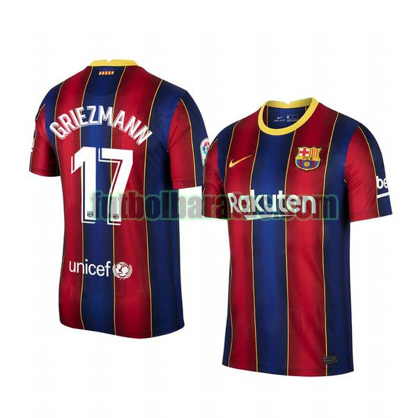 camiseta antoine griezmann 17 camiseta barcelona 2020-2021 primera