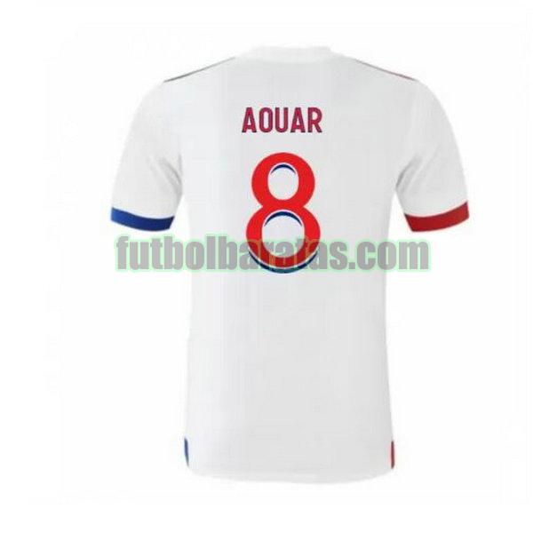 camiseta aouar 8 lyon 2020-2021 primera