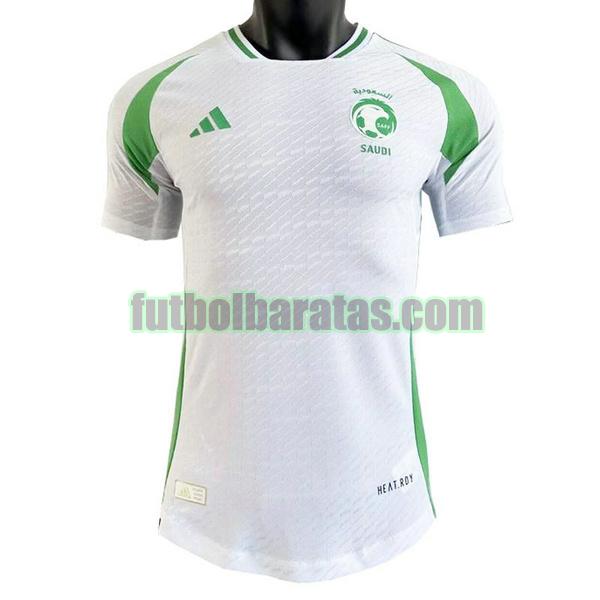 camiseta arabia saudita 2024 blanco segunda player