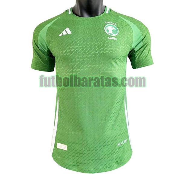 camiseta arabia saudita 2024 verde primera player