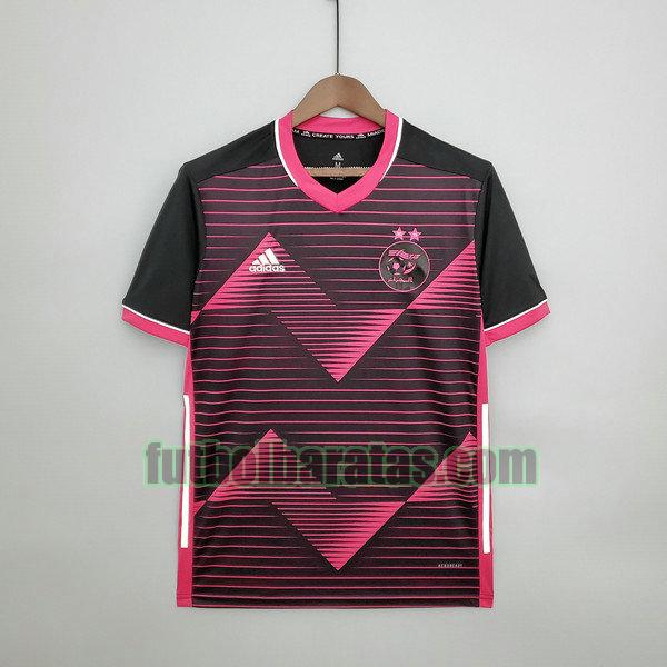 camiseta argelia 2021 2022 rosa negro entrenamiento
