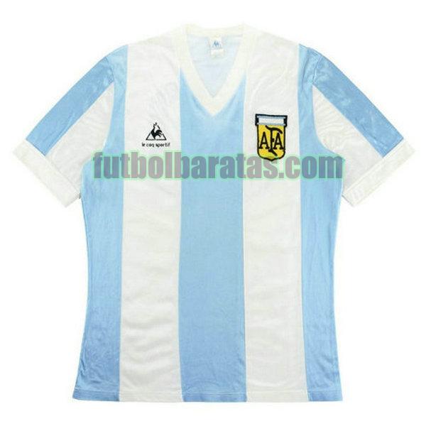 camiseta argentina 1984 blanco primera