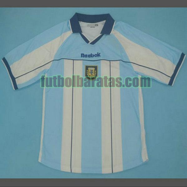 camiseta argentina 2001 azul primera