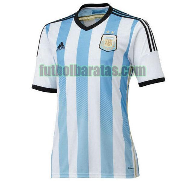 camiseta argentina 2014 blanco primera