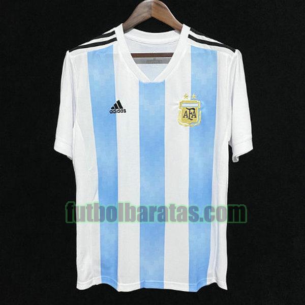 camiseta argentina 2018 blanco primera