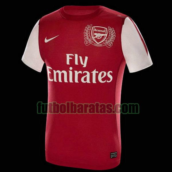 camiseta arsenal 2011-2012 rojo primera