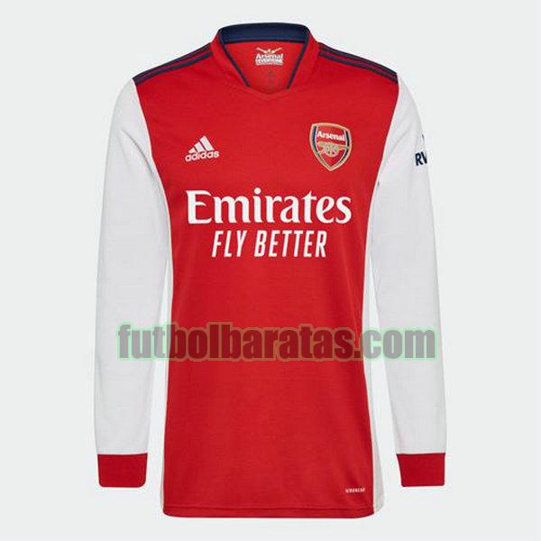 camiseta arsenal 2021 2022 rojo primera ml