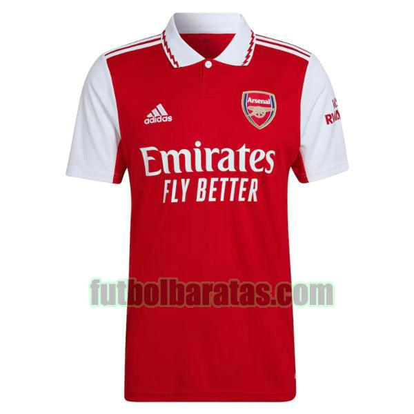 camiseta arsenal 2022 2023 rojo primera