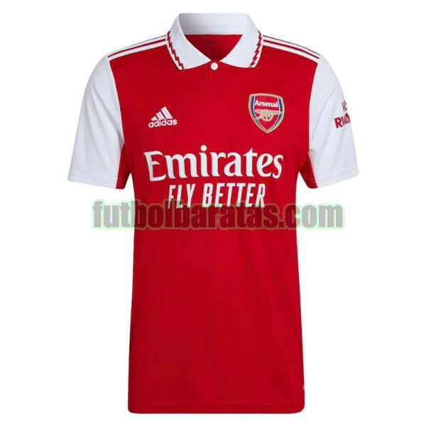camiseta arsenal 2022 2023 rojo primera tailandia