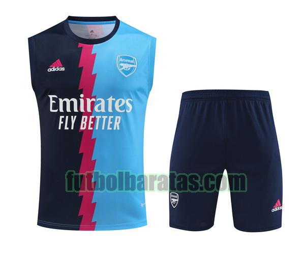 camiseta arsenal 2023 2024 azul vest conjunto