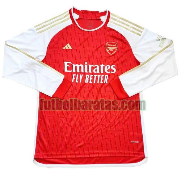 camiseta arsenal 2023 2024 rojo primera ml