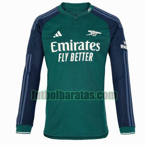 camiseta arsenal 2023 2024 verde tercera ml