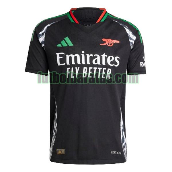 camiseta arsenal 2024 2025 negro segunda