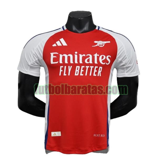 camiseta arsenal 2024 2025 rojo primera player