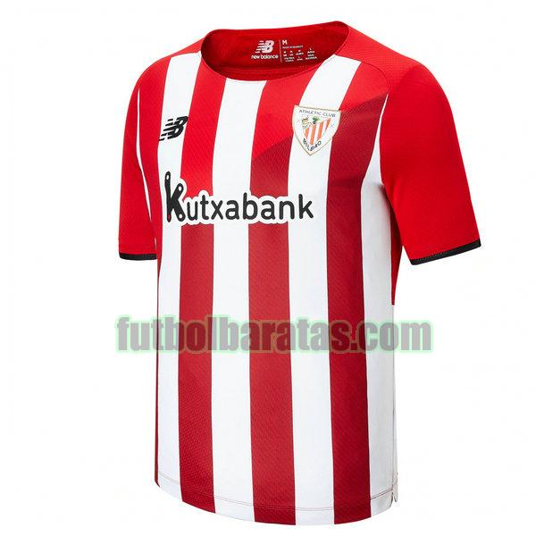 camiseta athletic bilbao 2021 2022 rojo blanco primera equipacion