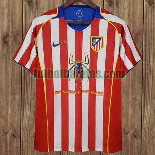 camiseta atletico madrid 2004-2005 rojo primera